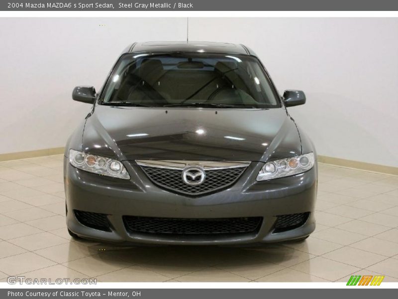 Steel Gray Metallic / Black 2004 Mazda MAZDA6 s Sport Sedan