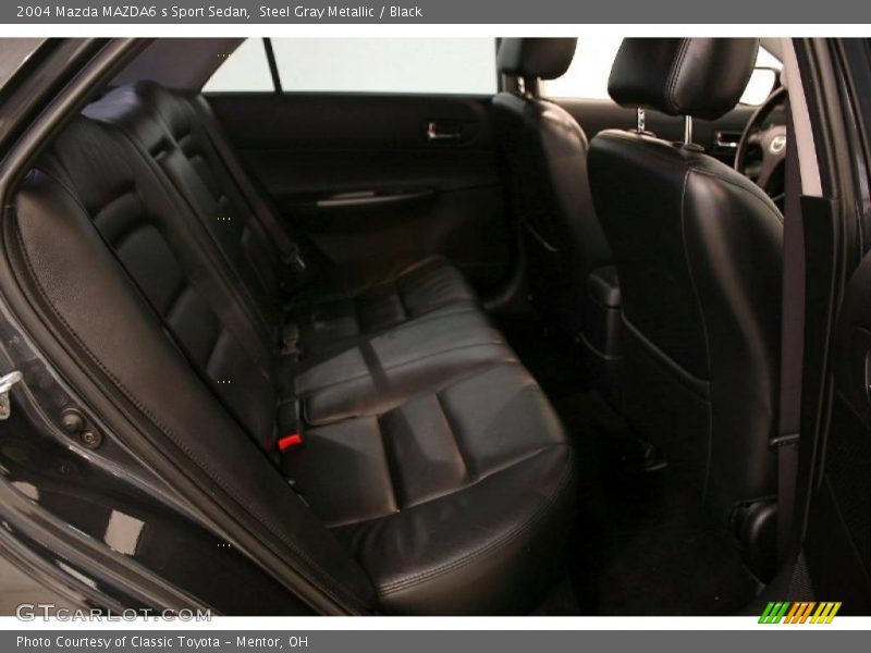 Steel Gray Metallic / Black 2004 Mazda MAZDA6 s Sport Sedan