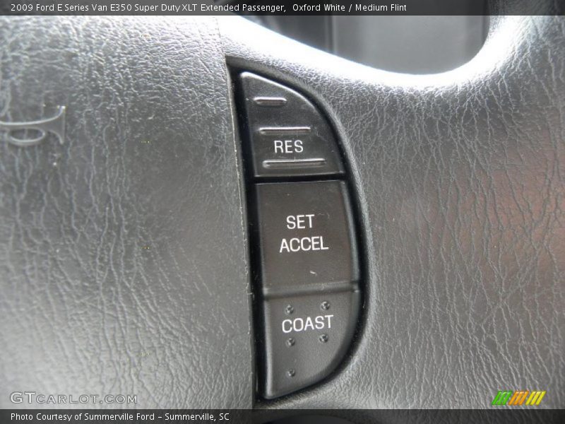 Oxford White / Medium Flint 2009 Ford E Series Van E350 Super Duty XLT Extended Passenger