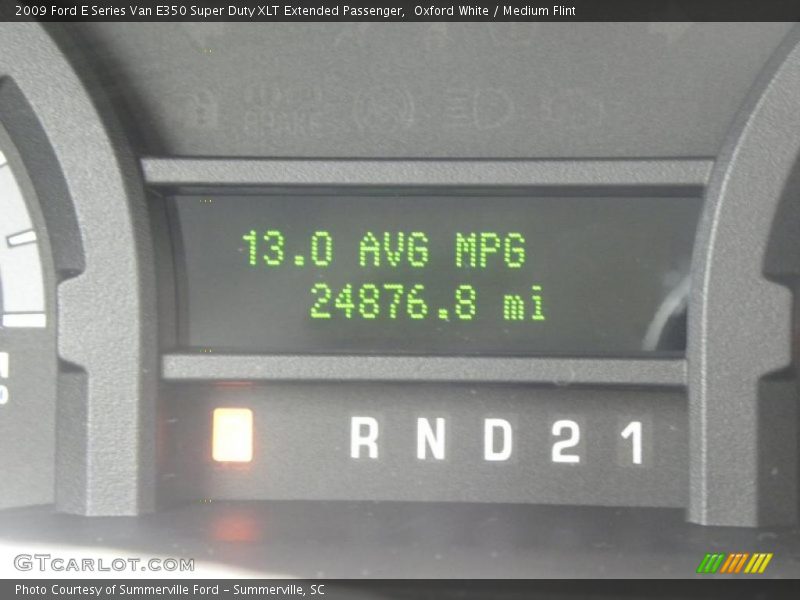 Oxford White / Medium Flint 2009 Ford E Series Van E350 Super Duty XLT Extended Passenger