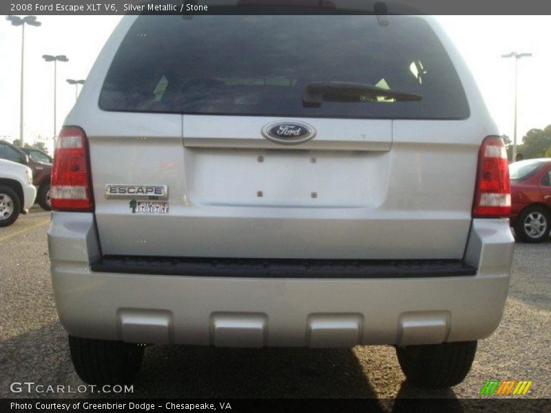 Silver Metallic / Stone 2008 Ford Escape XLT V6