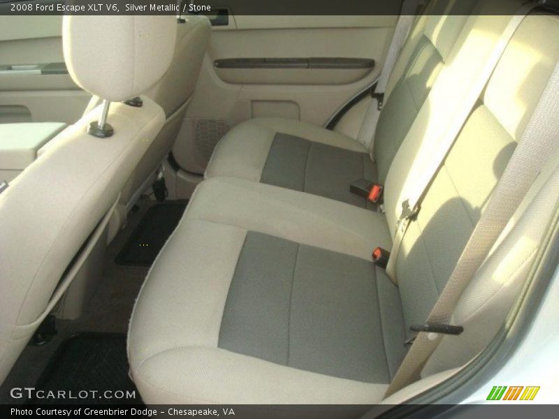 Silver Metallic / Stone 2008 Ford Escape XLT V6
