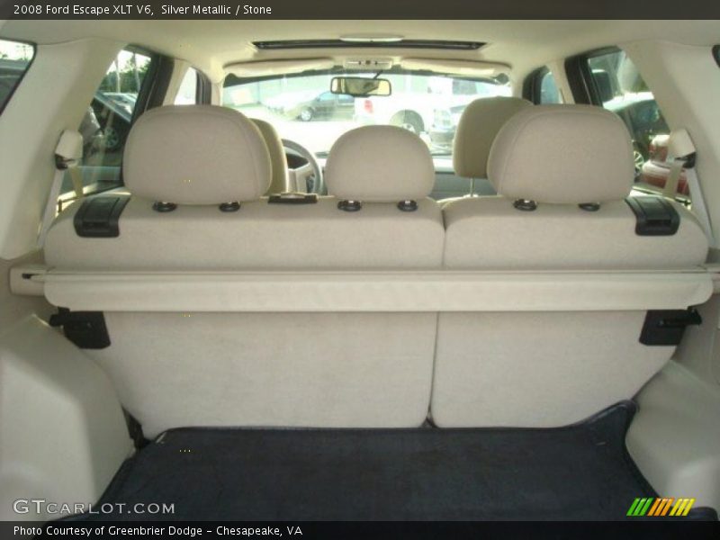 Silver Metallic / Stone 2008 Ford Escape XLT V6