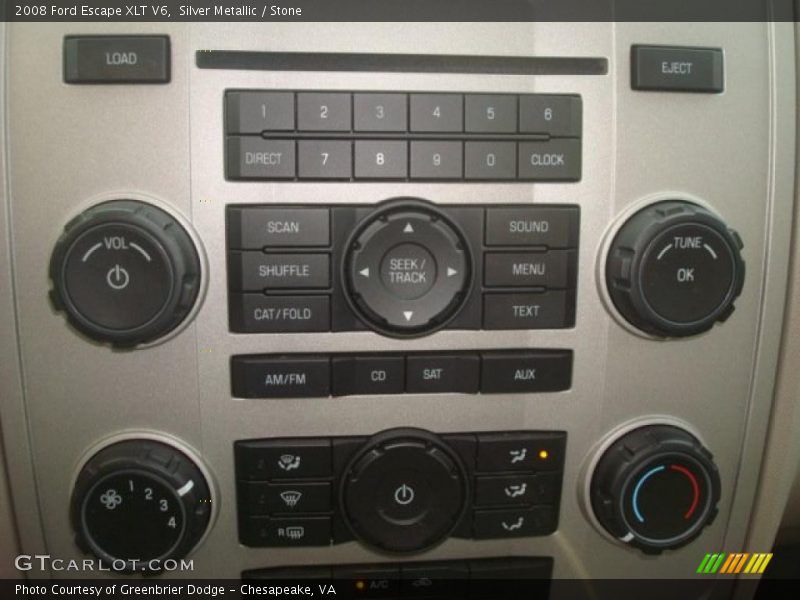 Silver Metallic / Stone 2008 Ford Escape XLT V6