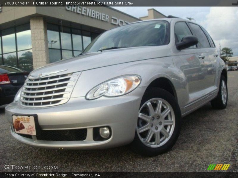 Bright Silver Metallic / Pastel Slate Gray 2008 Chrysler PT Cruiser Touring