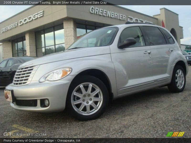 Bright Silver Metallic / Pastel Slate Gray 2008 Chrysler PT Cruiser Touring