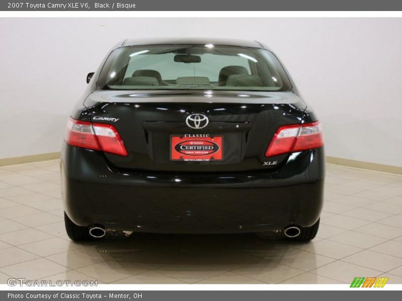 Black / Bisque 2007 Toyota Camry XLE V6