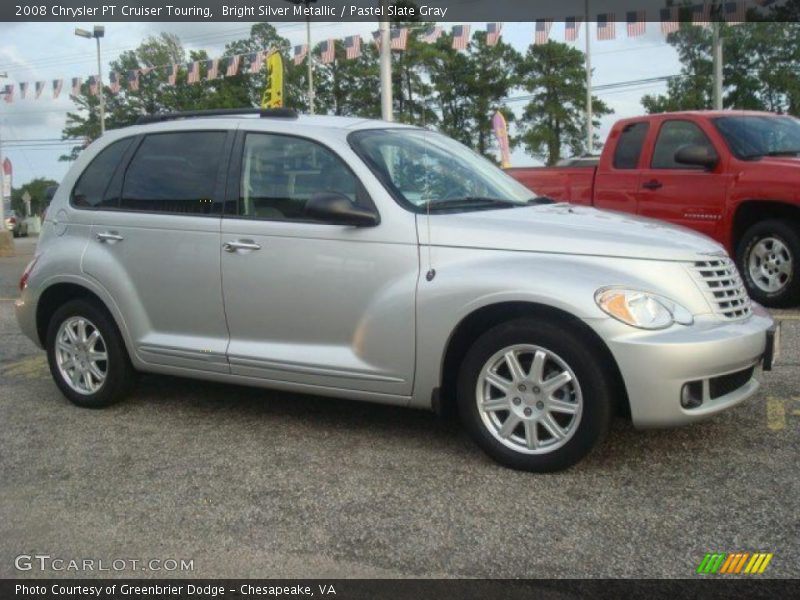 Bright Silver Metallic / Pastel Slate Gray 2008 Chrysler PT Cruiser Touring