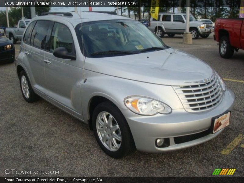 Bright Silver Metallic / Pastel Slate Gray 2008 Chrysler PT Cruiser Touring