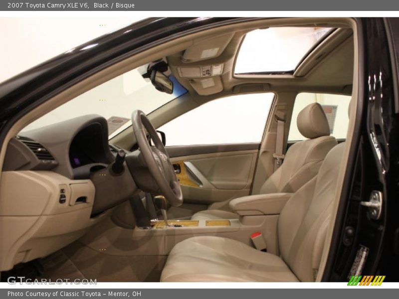 Black / Bisque 2007 Toyota Camry XLE V6