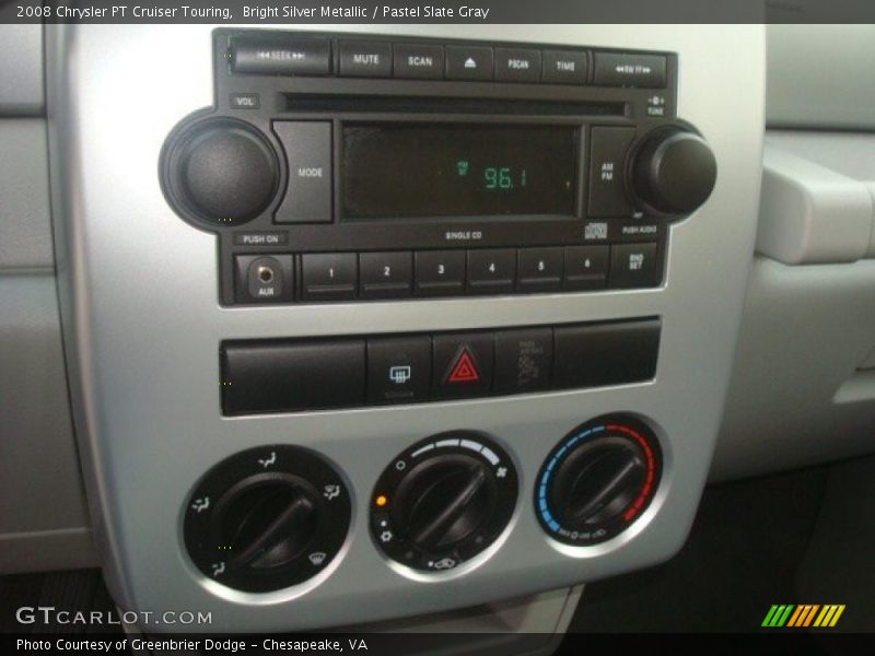 Bright Silver Metallic / Pastel Slate Gray 2008 Chrysler PT Cruiser Touring