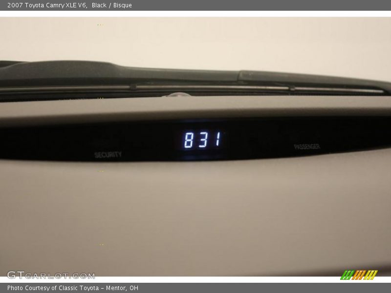 Black / Bisque 2007 Toyota Camry XLE V6