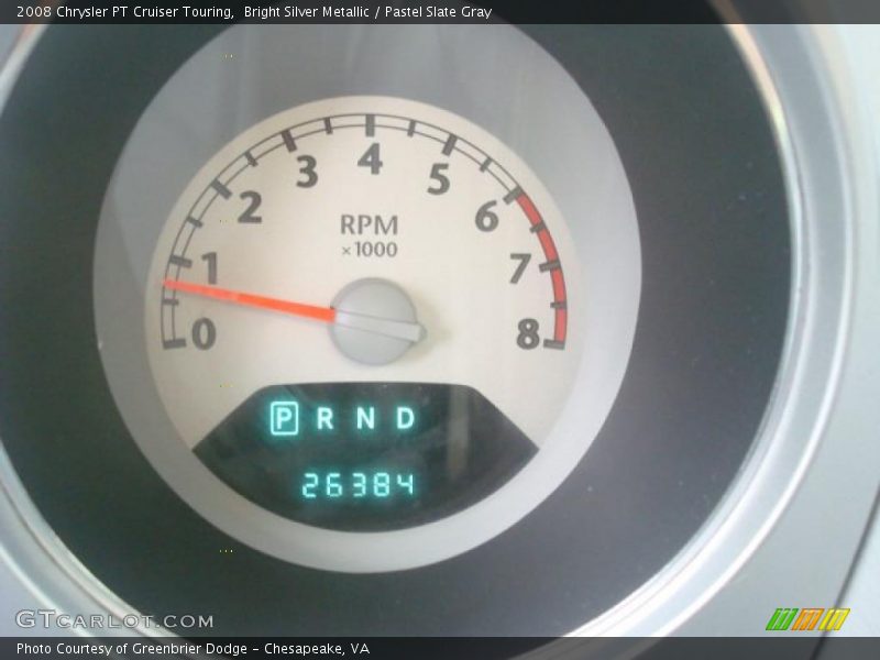 Bright Silver Metallic / Pastel Slate Gray 2008 Chrysler PT Cruiser Touring