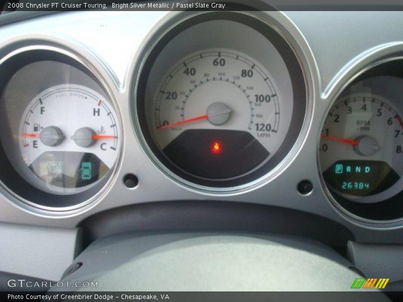 Bright Silver Metallic / Pastel Slate Gray 2008 Chrysler PT Cruiser Touring