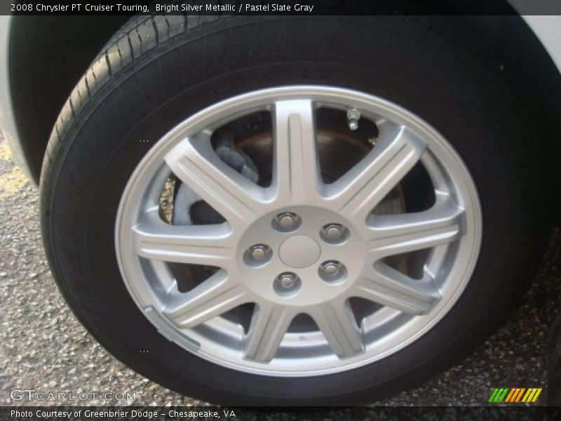 Bright Silver Metallic / Pastel Slate Gray 2008 Chrysler PT Cruiser Touring