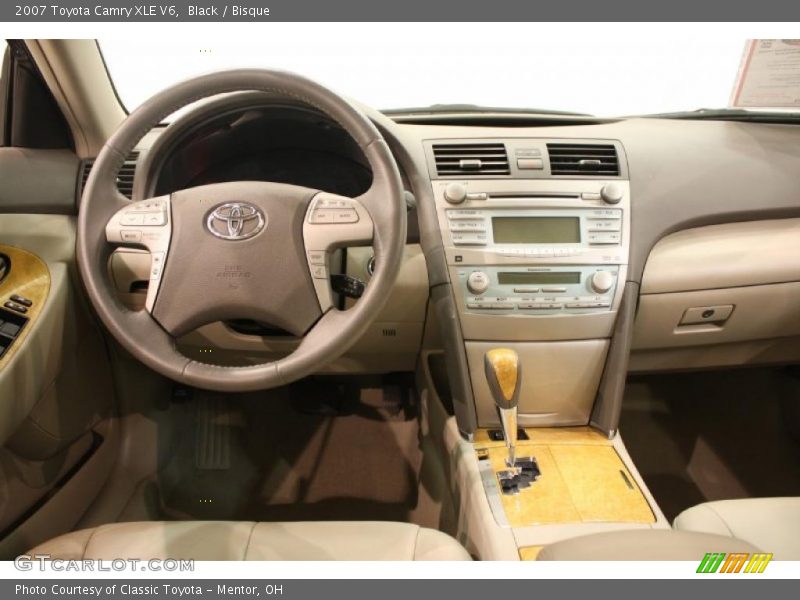 Black / Bisque 2007 Toyota Camry XLE V6