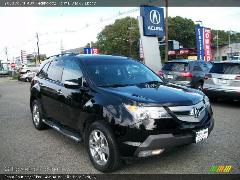 Formal Black / Ebony 2008 Acura MDX Technology