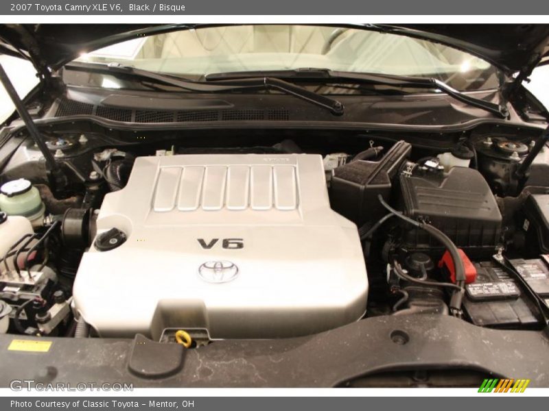 Black / Bisque 2007 Toyota Camry XLE V6
