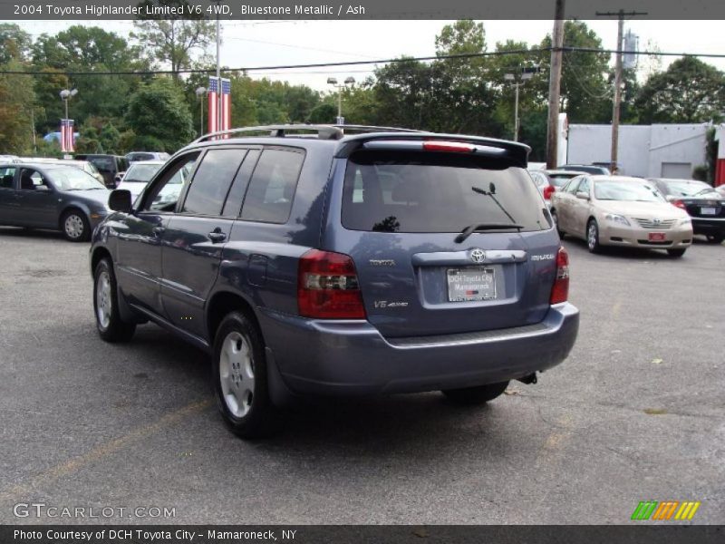 Bluestone Metallic / Ash 2004 Toyota Highlander Limited V6 4WD