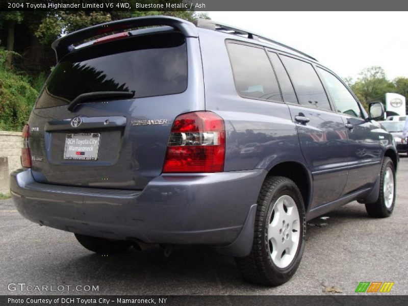 Bluestone Metallic / Ash 2004 Toyota Highlander Limited V6 4WD