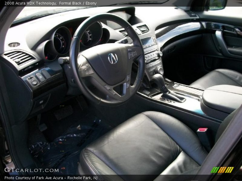 Formal Black / Ebony 2008 Acura MDX Technology