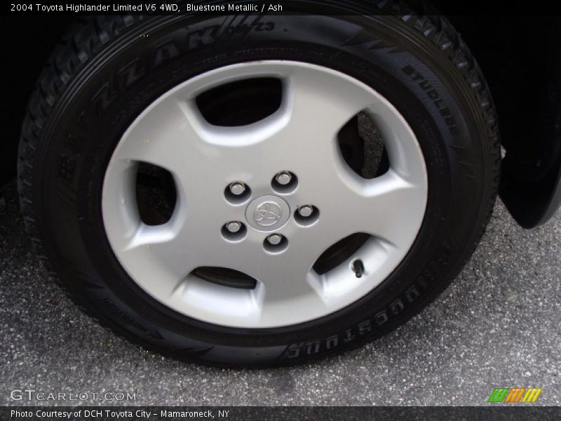 Bluestone Metallic / Ash 2004 Toyota Highlander Limited V6 4WD