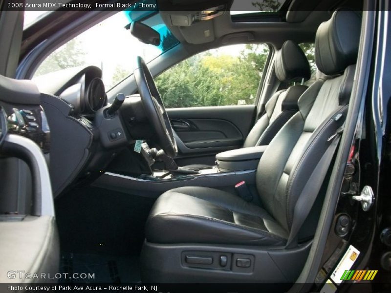 Formal Black / Ebony 2008 Acura MDX Technology