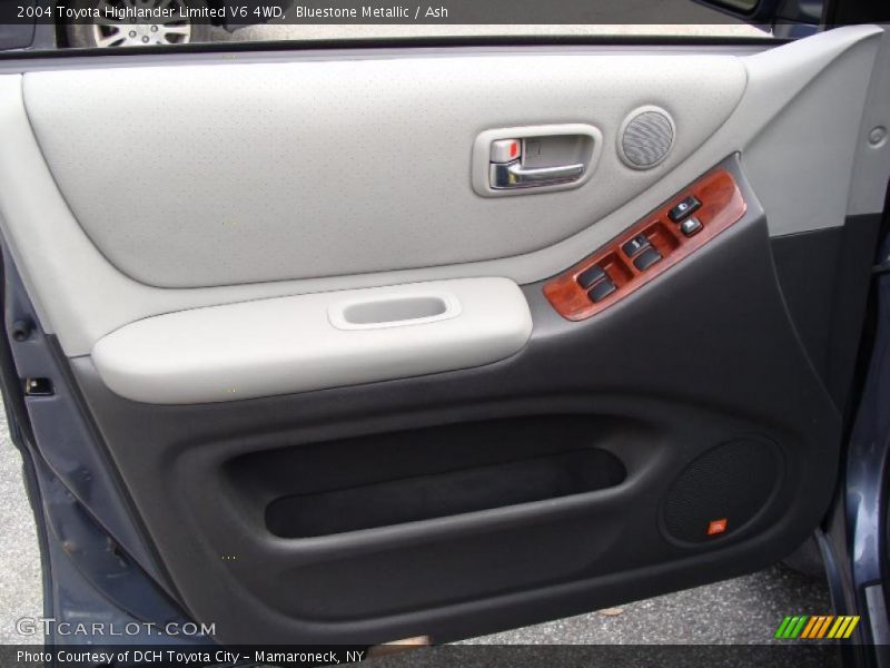 Bluestone Metallic / Ash 2004 Toyota Highlander Limited V6 4WD