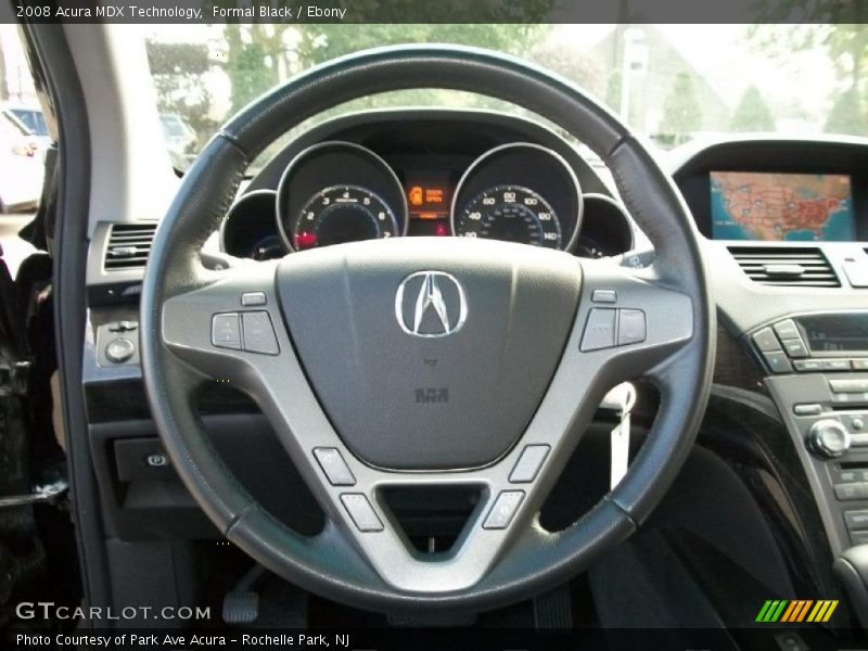 Formal Black / Ebony 2008 Acura MDX Technology