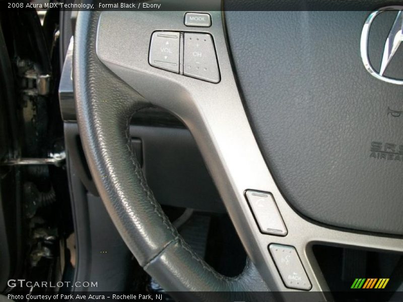 Formal Black / Ebony 2008 Acura MDX Technology