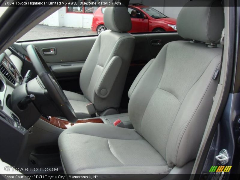 Bluestone Metallic / Ash 2004 Toyota Highlander Limited V6 4WD