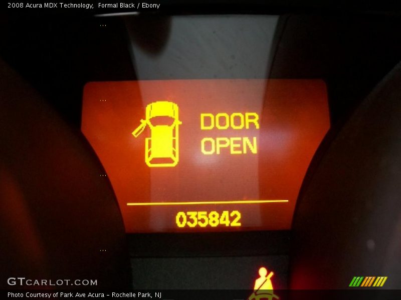 Formal Black / Ebony 2008 Acura MDX Technology