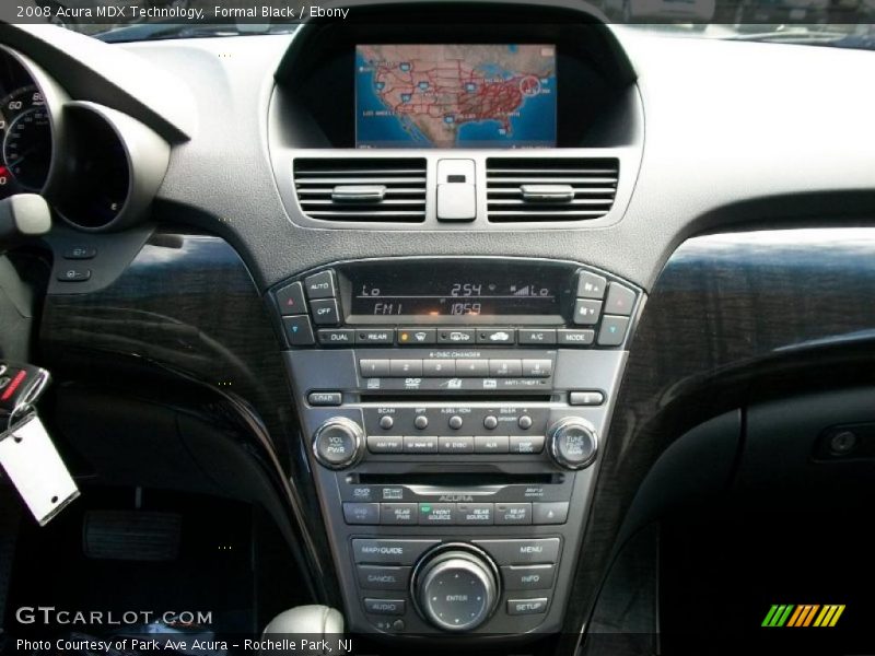 Formal Black / Ebony 2008 Acura MDX Technology