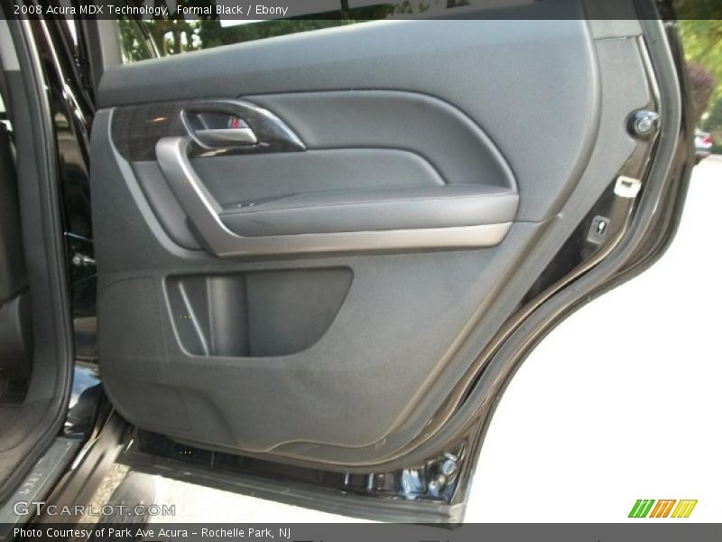Formal Black / Ebony 2008 Acura MDX Technology