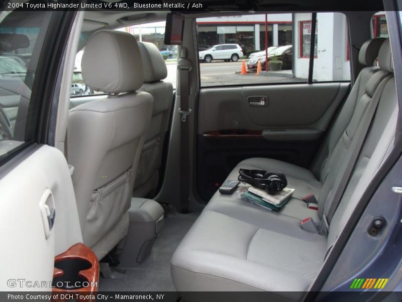 Bluestone Metallic / Ash 2004 Toyota Highlander Limited V6 4WD