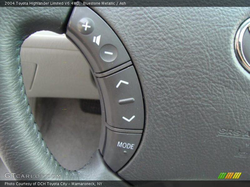 Bluestone Metallic / Ash 2004 Toyota Highlander Limited V6 4WD