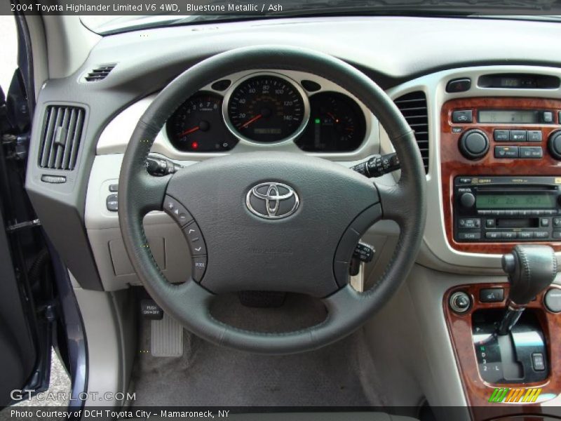 Bluestone Metallic / Ash 2004 Toyota Highlander Limited V6 4WD