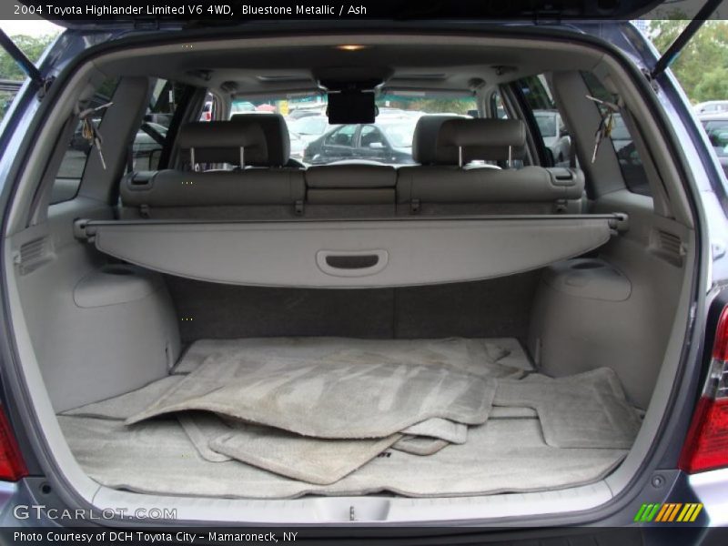 Bluestone Metallic / Ash 2004 Toyota Highlander Limited V6 4WD