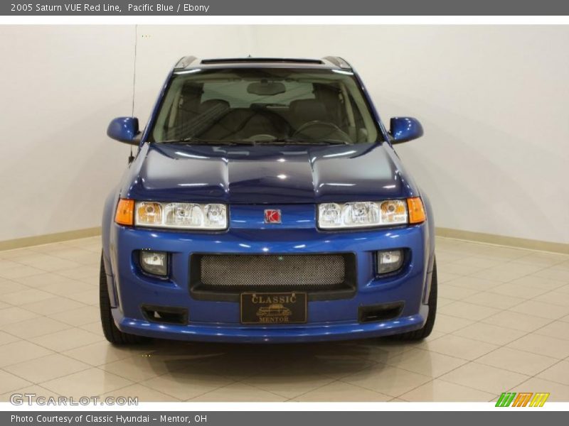 Pacific Blue / Ebony 2005 Saturn VUE Red Line