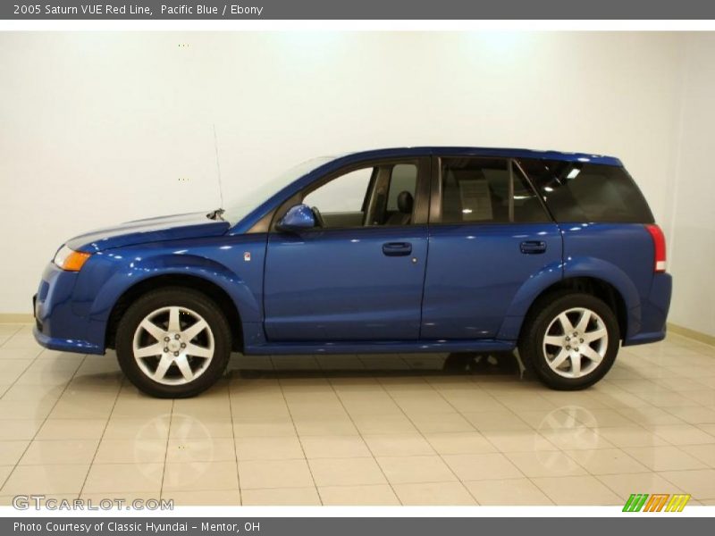 Pacific Blue / Ebony 2005 Saturn VUE Red Line