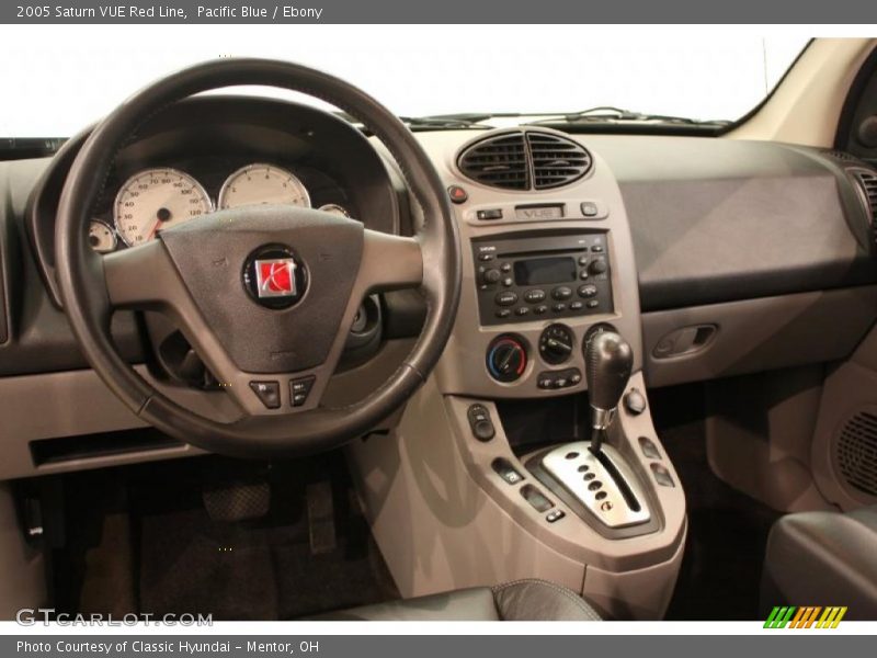 Pacific Blue / Ebony 2005 Saturn VUE Red Line