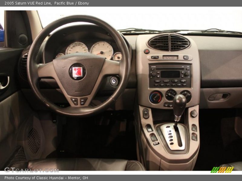 Pacific Blue / Ebony 2005 Saturn VUE Red Line