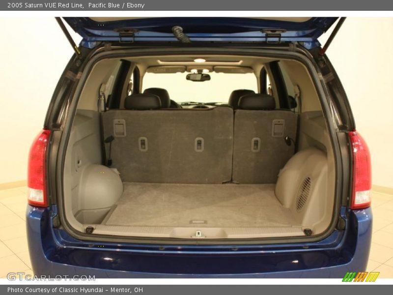Pacific Blue / Ebony 2005 Saturn VUE Red Line