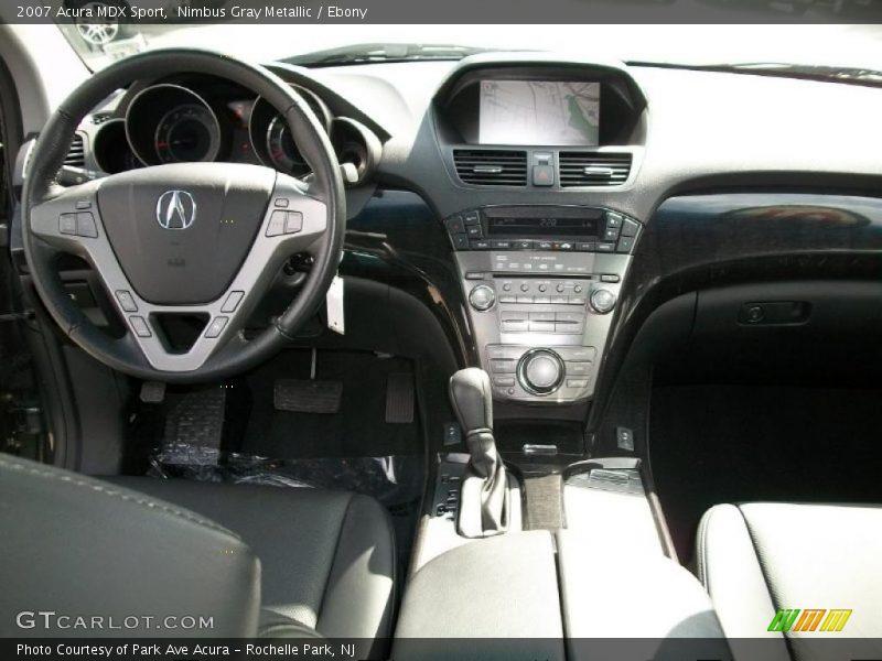 Nimbus Gray Metallic / Ebony 2007 Acura MDX Sport