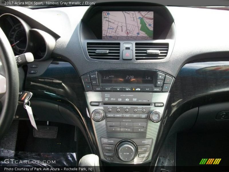 Nimbus Gray Metallic / Ebony 2007 Acura MDX Sport