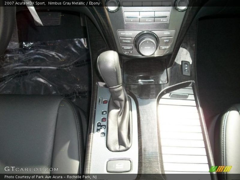 Nimbus Gray Metallic / Ebony 2007 Acura MDX Sport