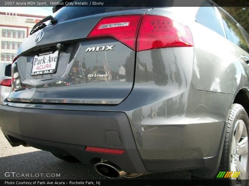 Nimbus Gray Metallic / Ebony 2007 Acura MDX Sport