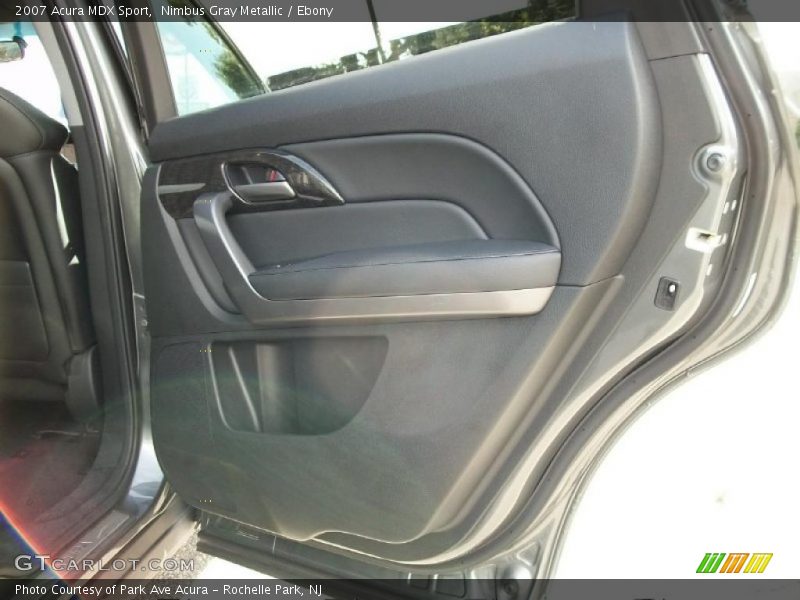 Nimbus Gray Metallic / Ebony 2007 Acura MDX Sport