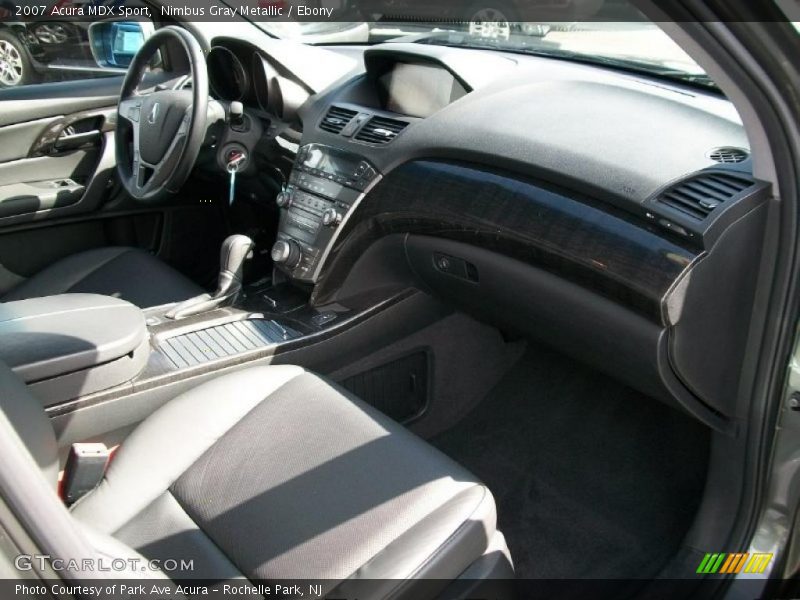Nimbus Gray Metallic / Ebony 2007 Acura MDX Sport
