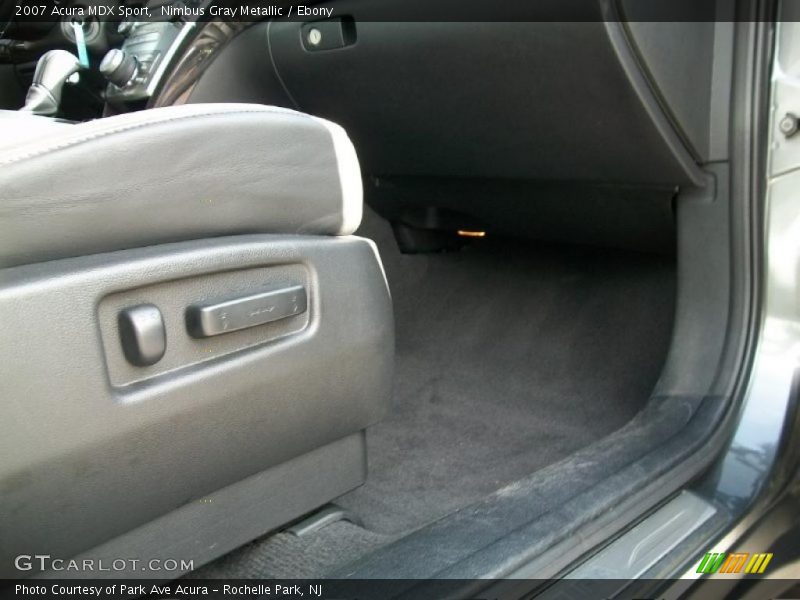 Nimbus Gray Metallic / Ebony 2007 Acura MDX Sport